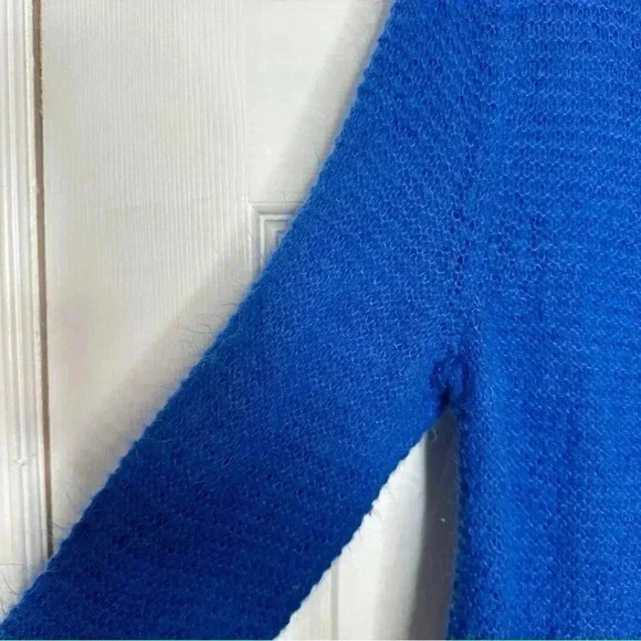 Cardigan Knit  Blue Size Medium - Picture 4 of 16